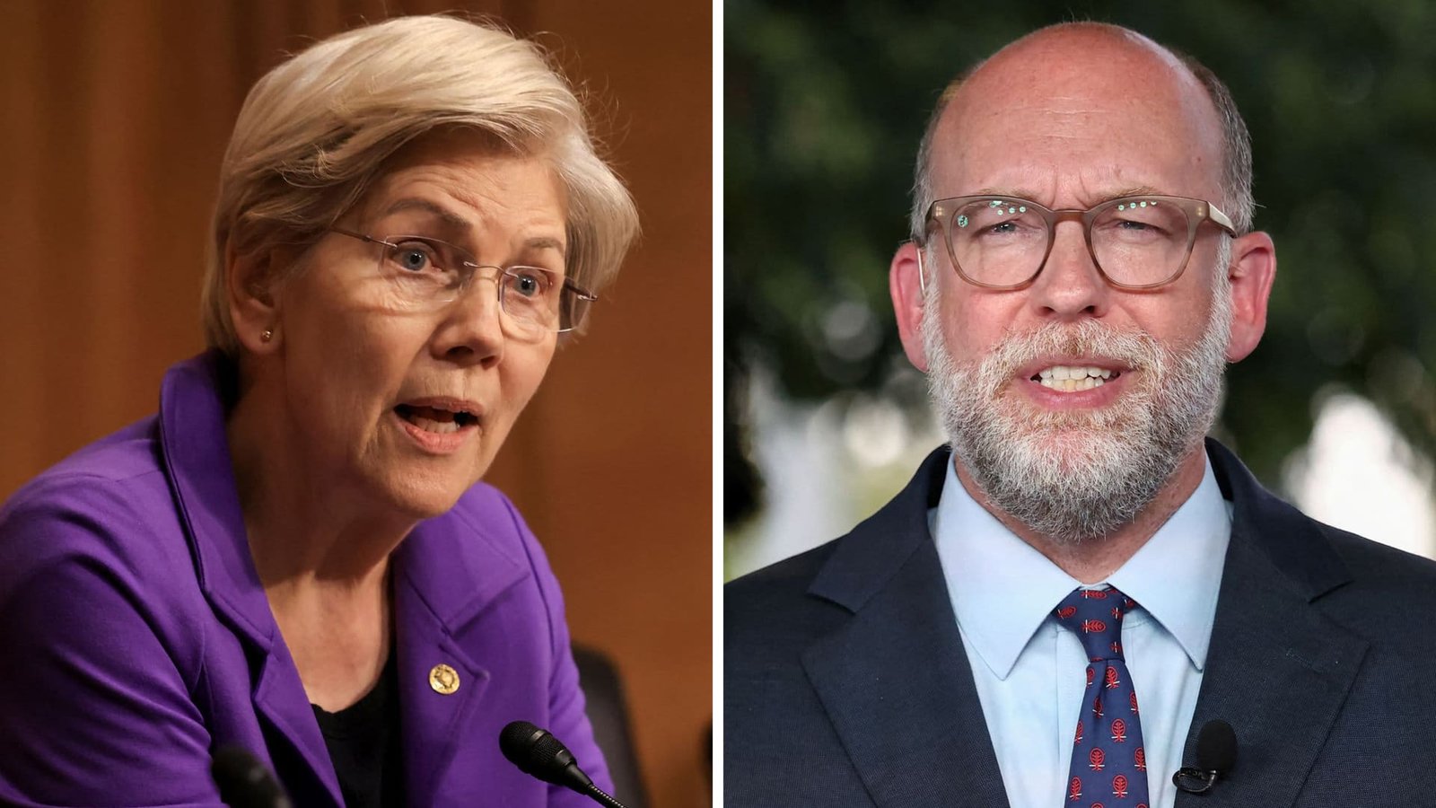 Warren blasts CFPB director Vought for undermining Trump credit card affordability