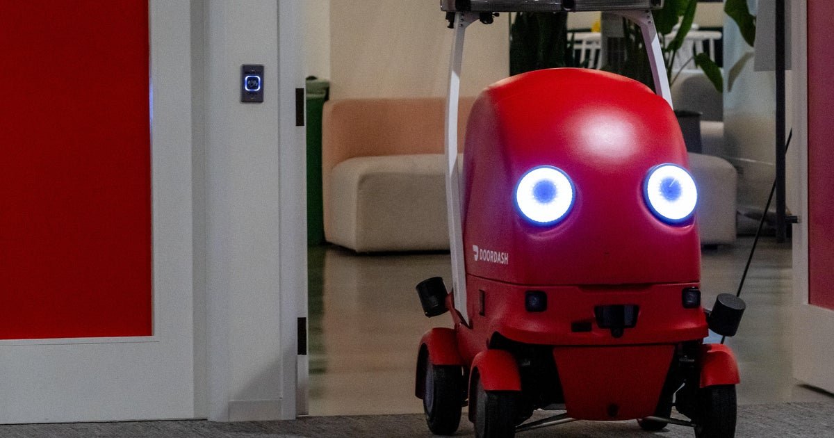 DoorDash unleashes fleet of delivery bots, called Dots, onto streets of Phoenix