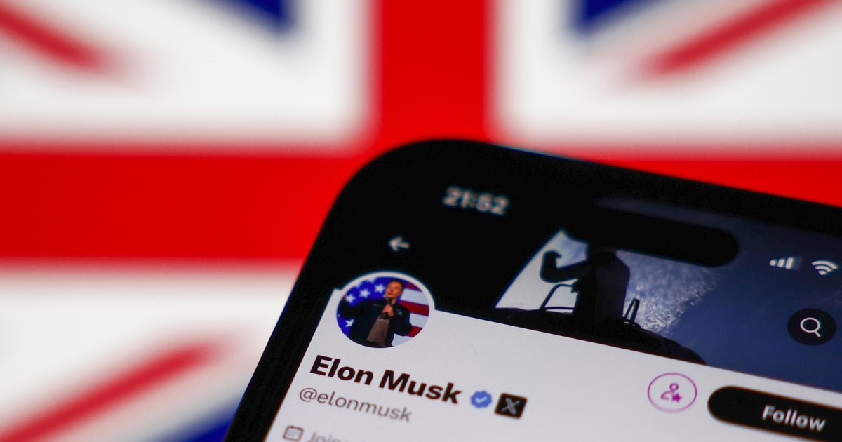 U.K. says ban on Elon Musk's X platform "on the table" over Grok AI sexualized images