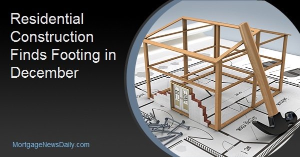 Residential Construction Finds Footing in December