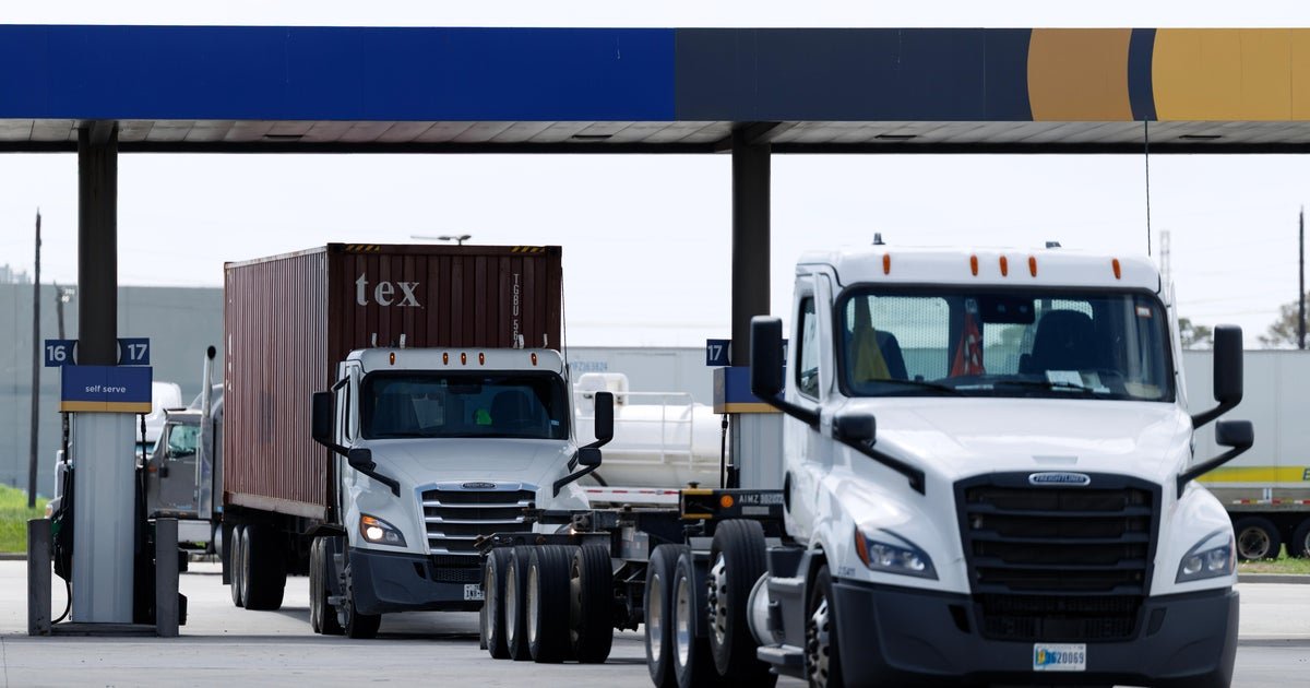 Diesel tops $5 a gallon for the first time since 2022. Here's what it means for the economy.