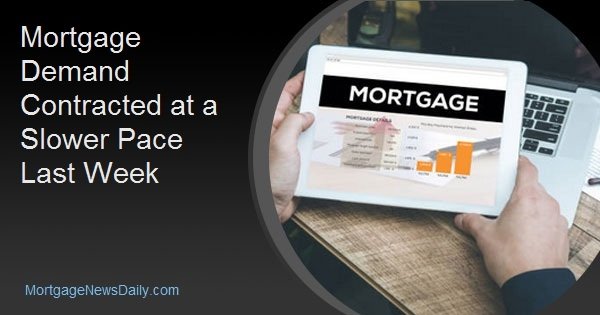 Mortgage Demand Contracted at a Slower Pace Last Week
