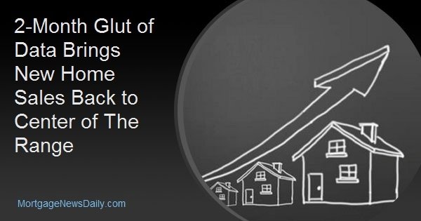 2-Month Glut of Data Brings New Home Sales Back to Center of The Range
